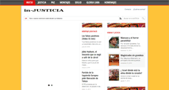 Desktop Screenshot of in-justicia.net